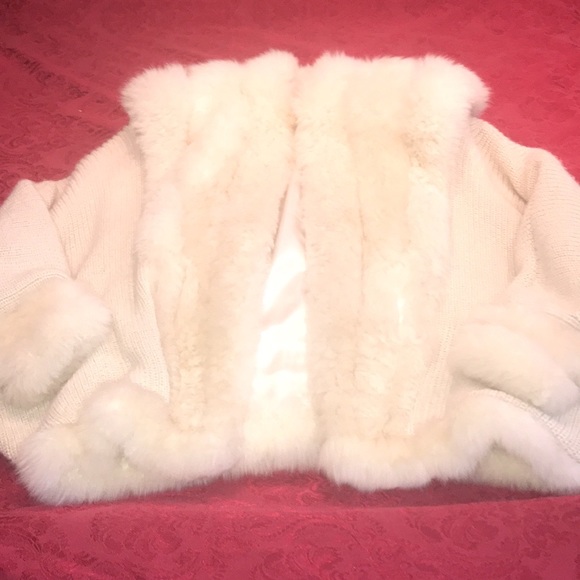 Vintage Alpaca Fur & Knit beautiful, soft and warm jacket - Picture 6 of 8